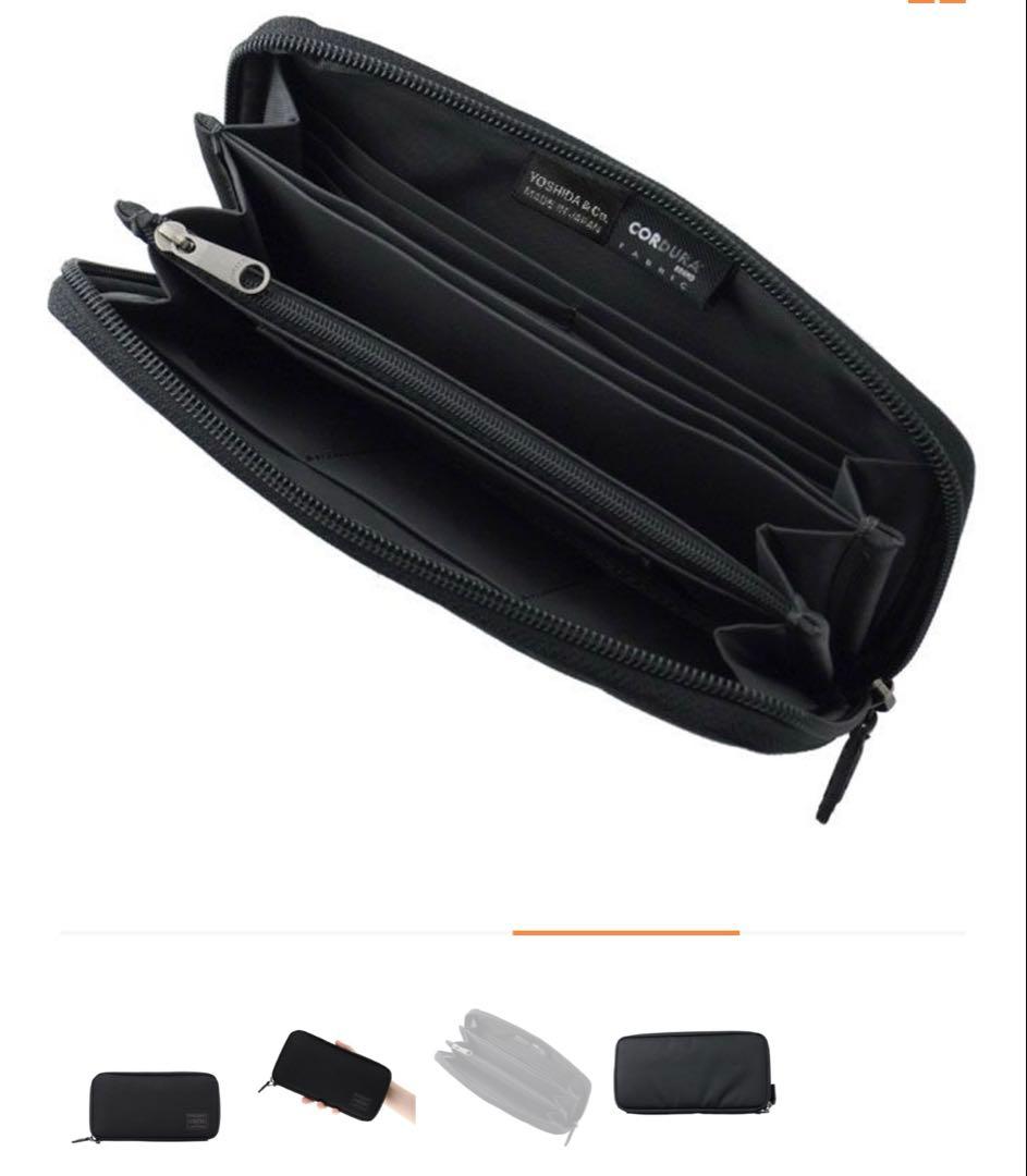 PORTER DILL CORDURA ブラック 長財布