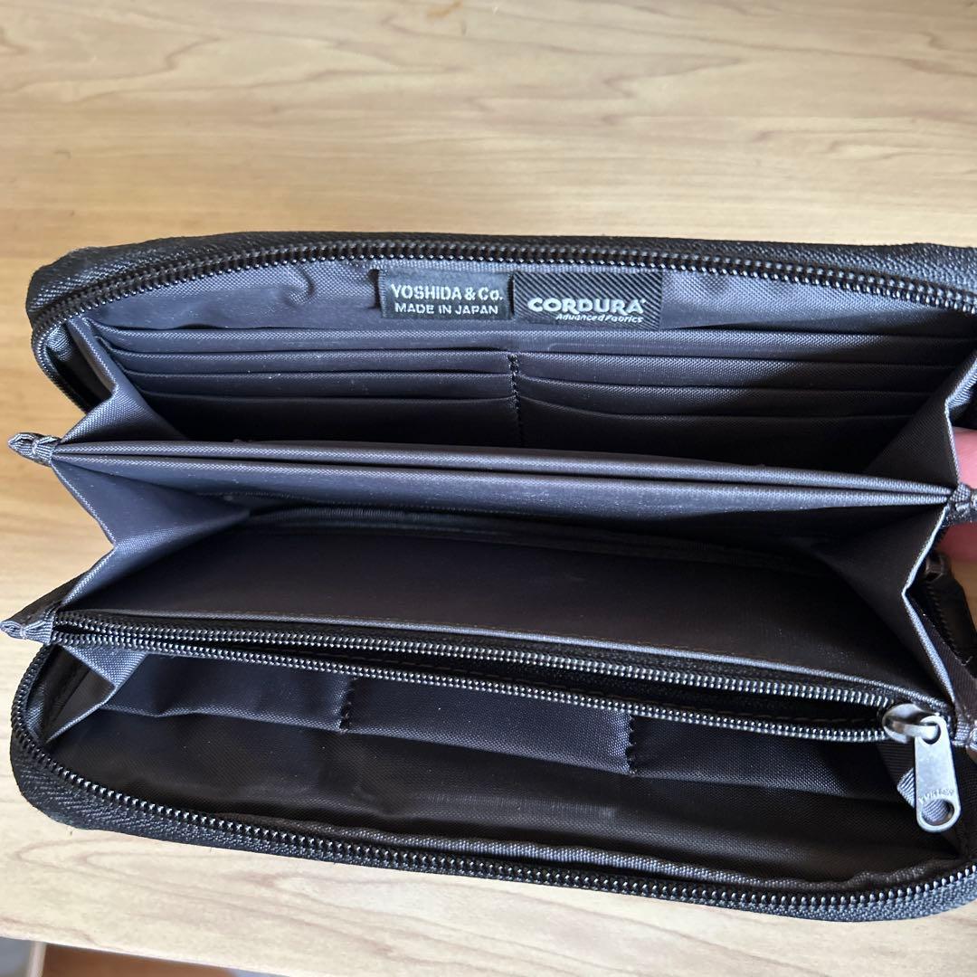 PORTER DILL CORDURA ブラック 長財布