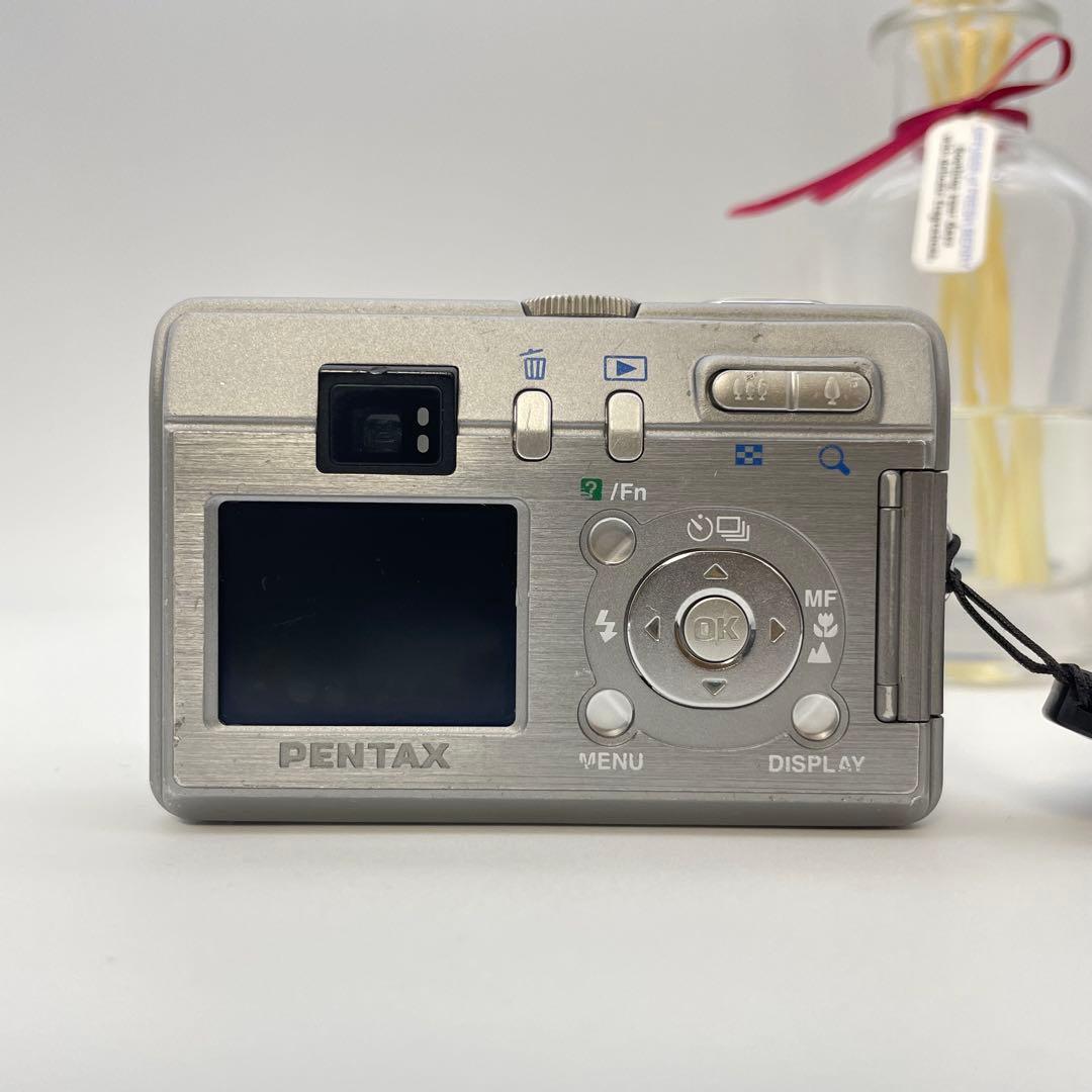 スマホ転送OK✨PENTAX Optio S30✨動作確認済 単三電池 可愛い♪