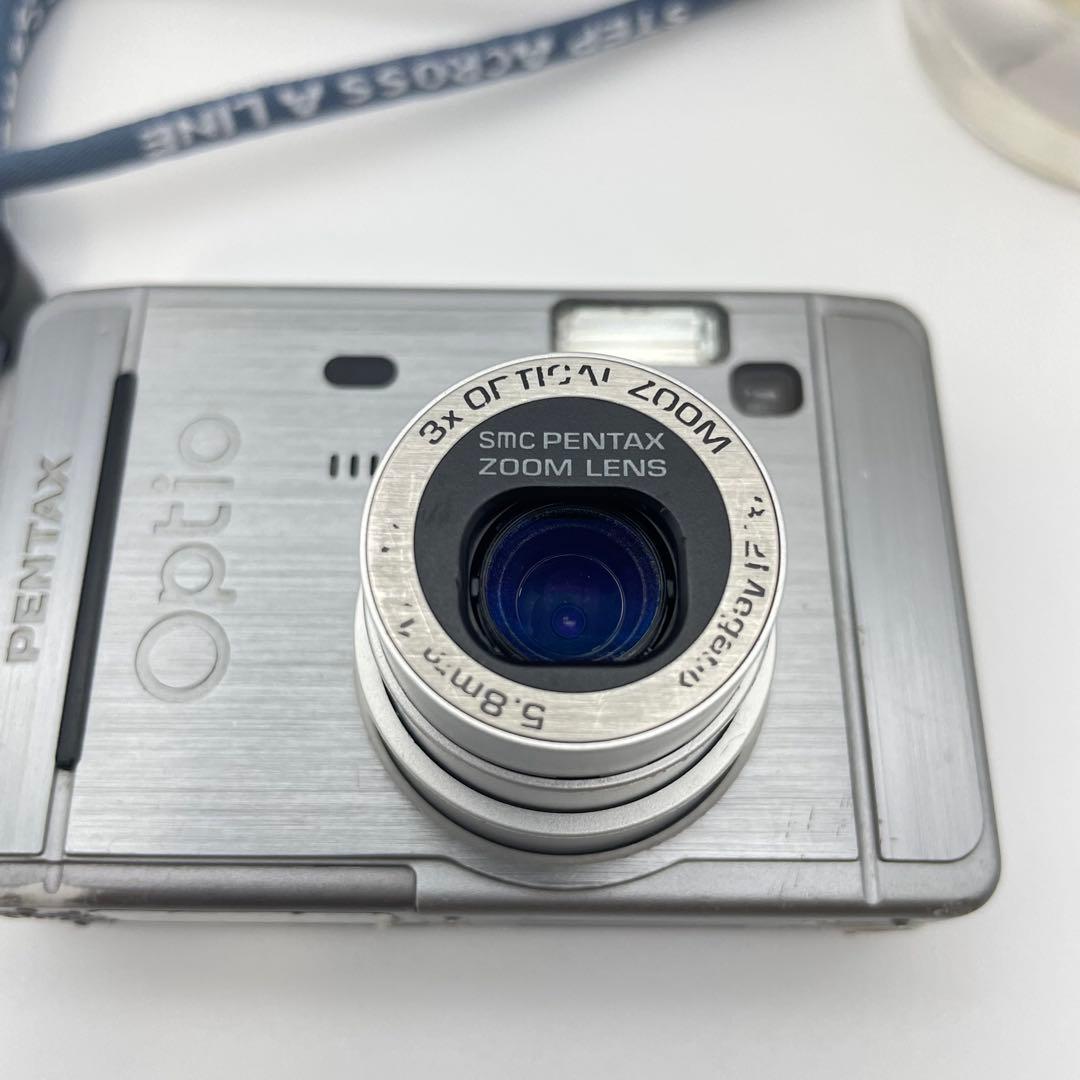 スマホ転送OK✨PENTAX Optio S30✨動作確認済 単三電池 可愛い♪