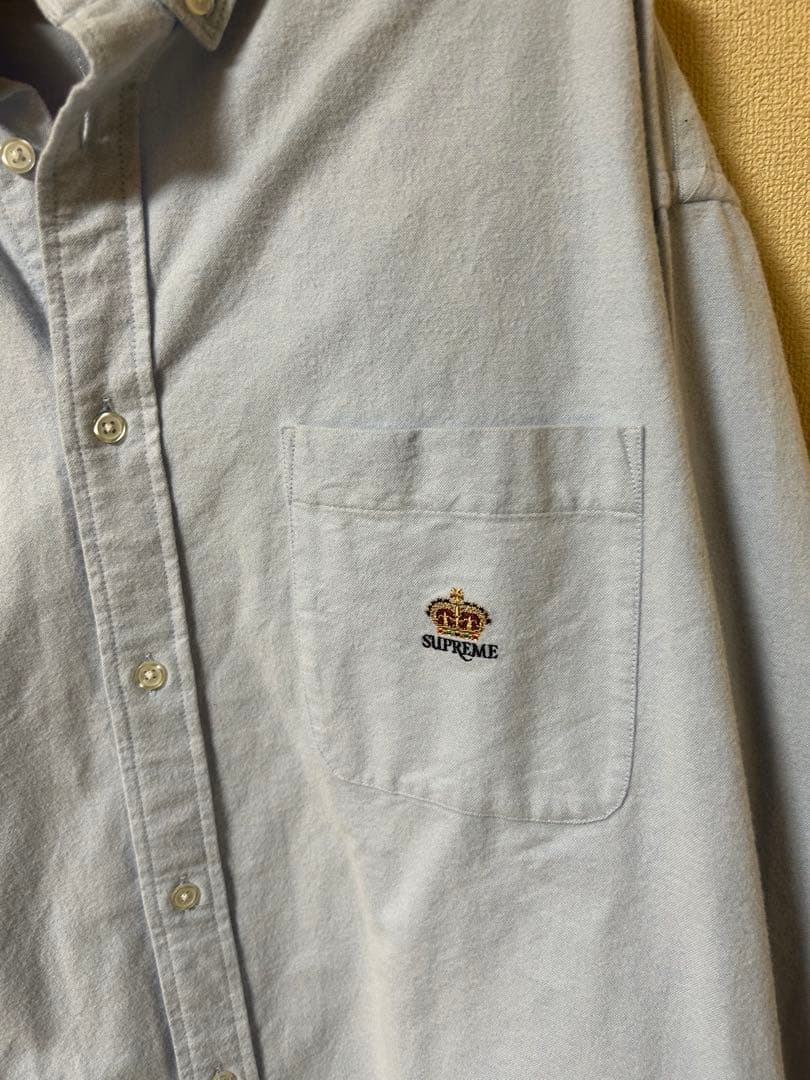 新品Supreme Loose Fit Flannel OxfordShirtL