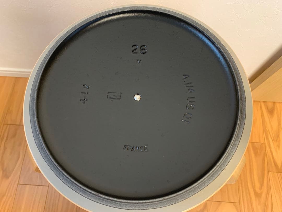 LE CREUSET　ル・クルーゼ　マルミット　26cm　マットブラック　未使用