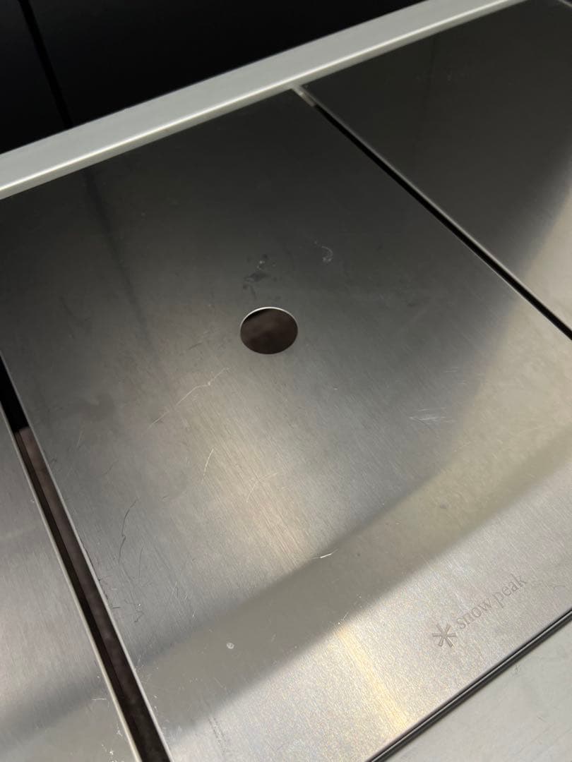 【こうこう】スノーピーク　エントリーIGT ステンレストレー3ユニット付