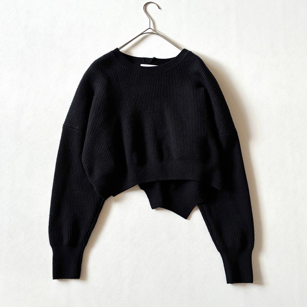 極美品✨エンフォルド　近年モデル　レイヤードニット　2点セット　アシンメトリー
