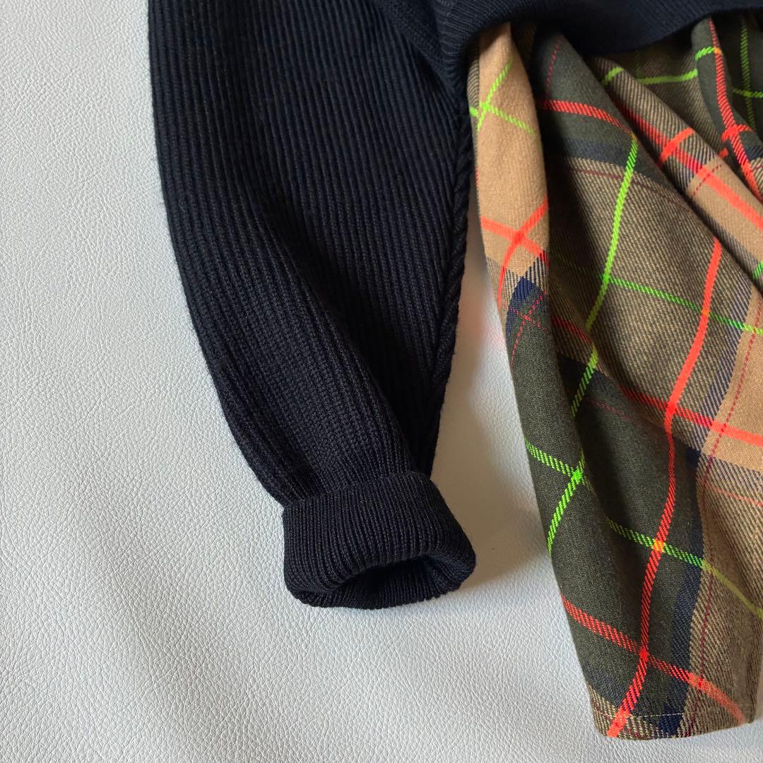 極美品✨エンフォルド　近年モデル　レイヤードニット　2点セット　アシンメトリー