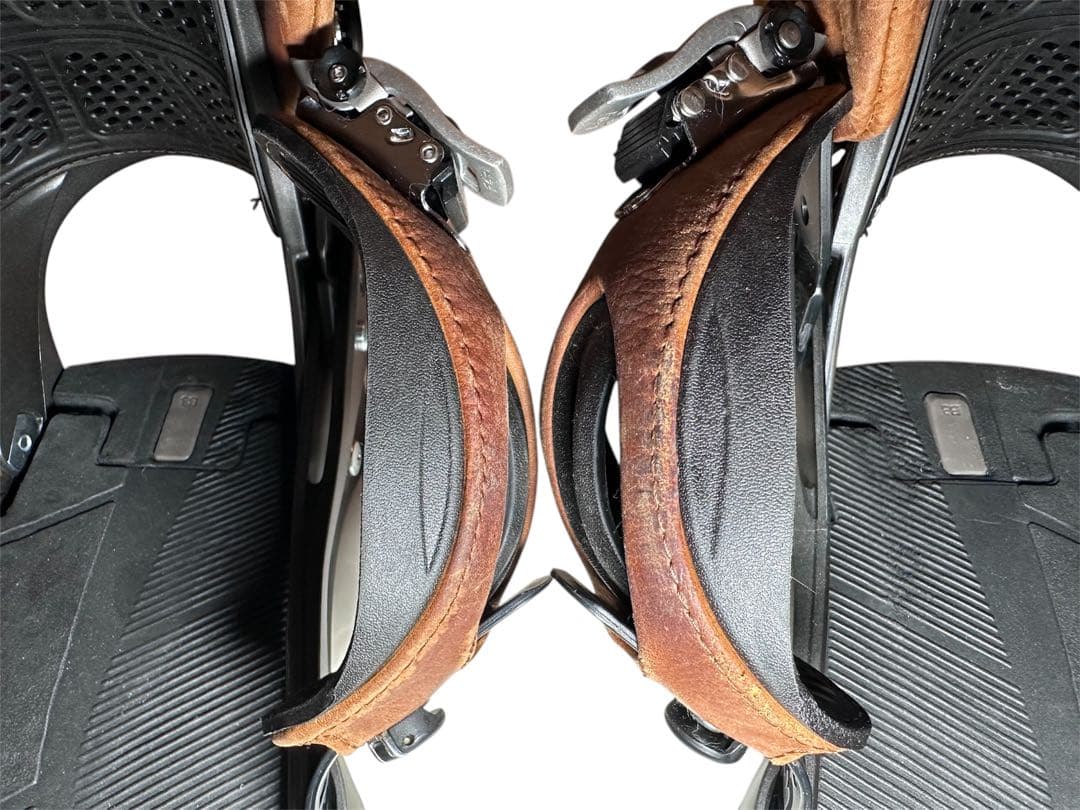 スノーボード ビンディング Burton MALAVITA レザー Mサイズ