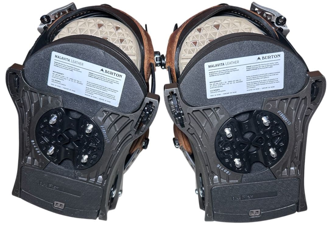 スノーボード ビンディング Burton MALAVITA レザー Mサイズ