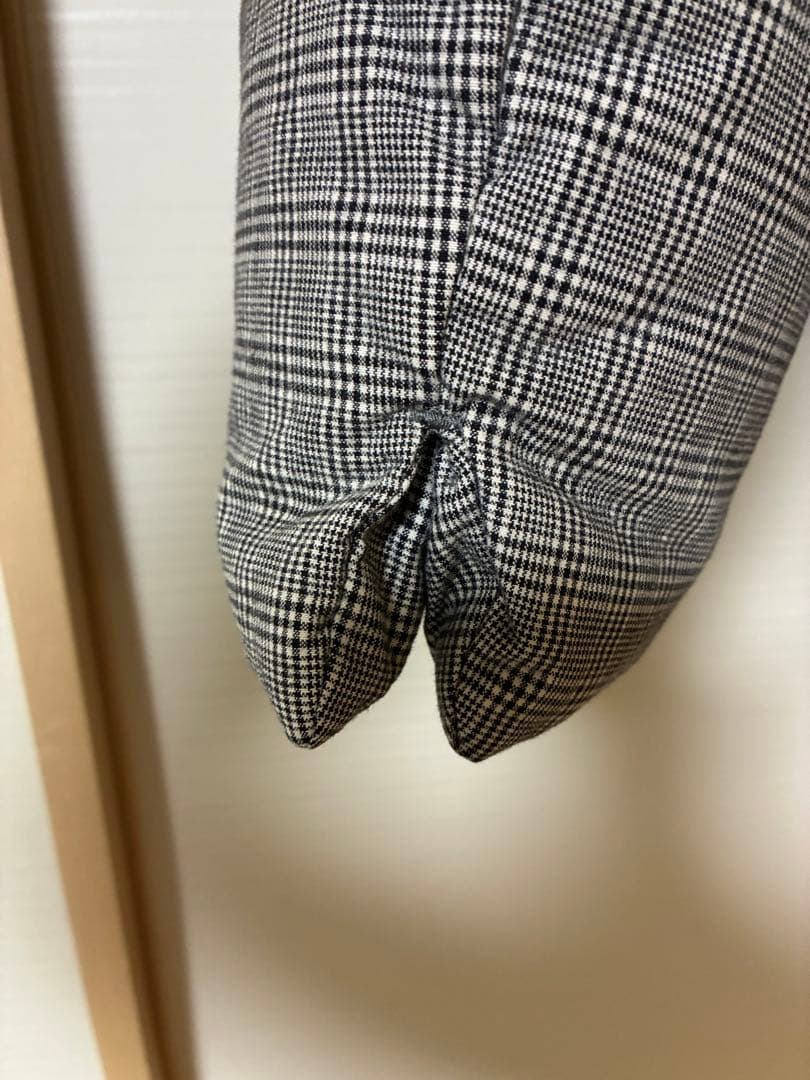 あん45RPMダウンジャケット_レディースグレー＆オレンジ_サイズ2