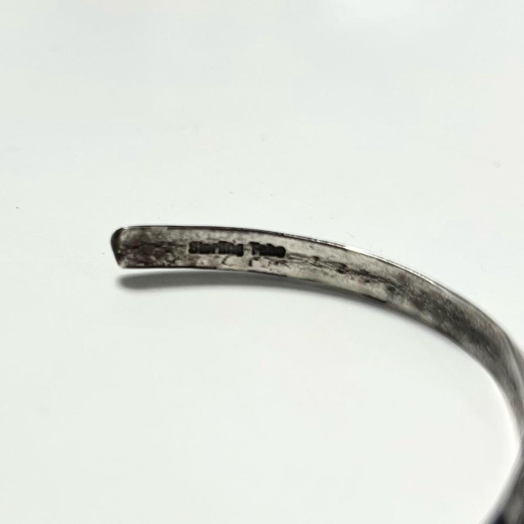 NAVAJO ナバホ族 Sterling SILVER Tahe作 R-7575