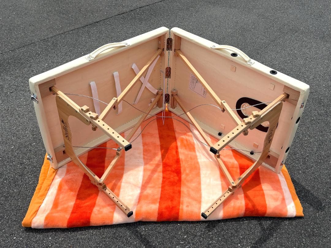 stella mini エステベッド/マッサージベッド/有孔/折りたたみ/サロン