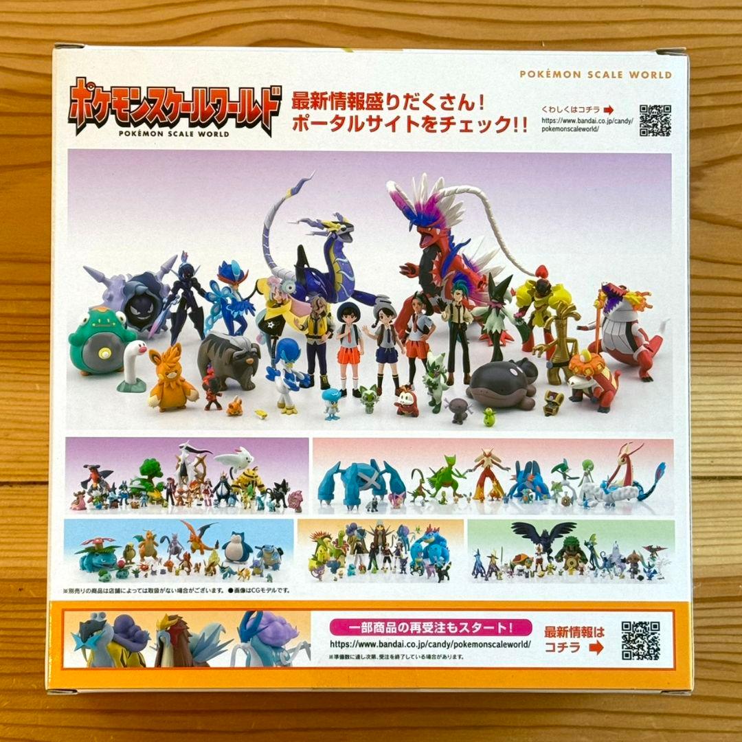 ポケモンスケールワールド パルデア イーブイ進化セット 未使用 ニンフィア付き