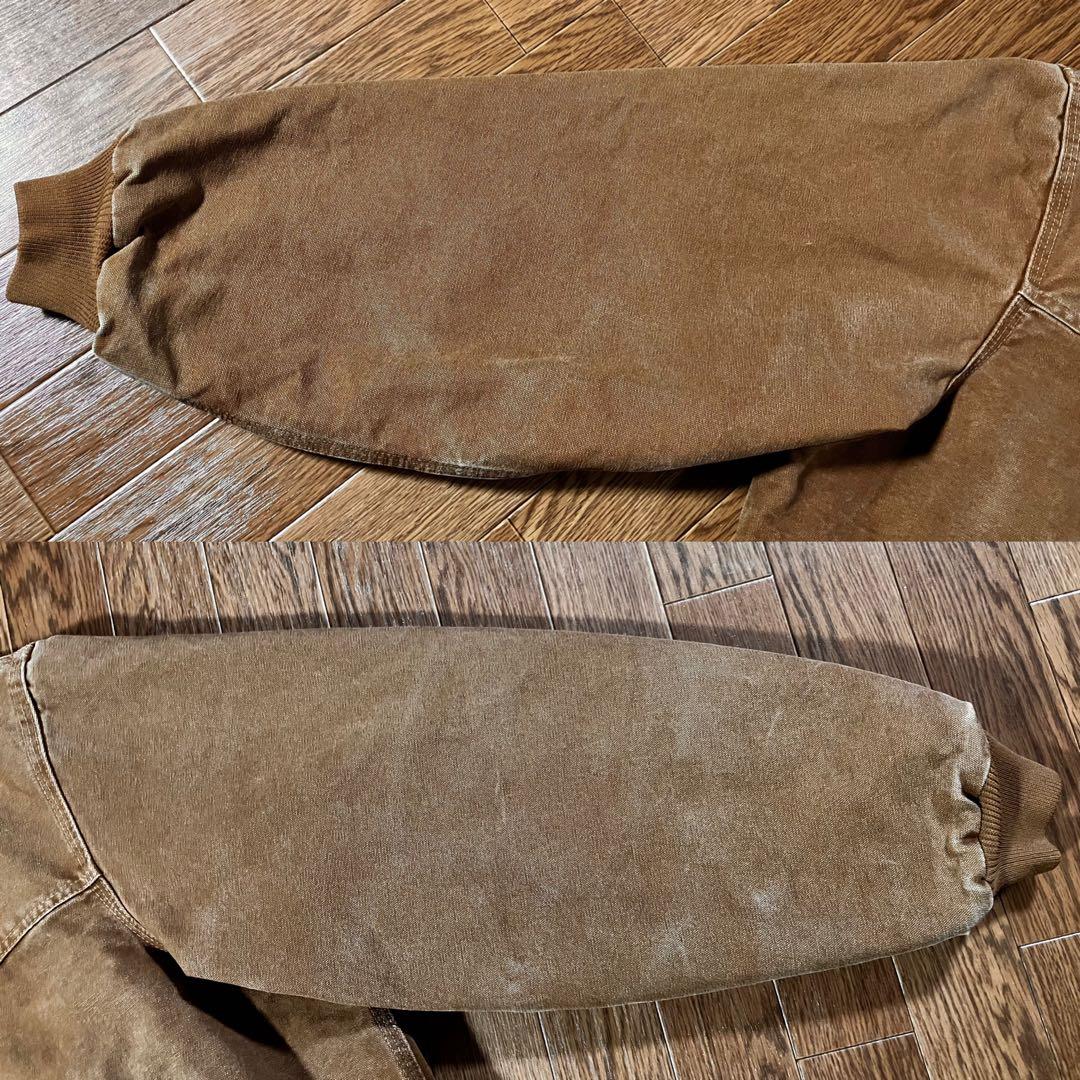 【極上フェード】00s カーハート サンタフェジャケット ブラウン 2XL 中綿