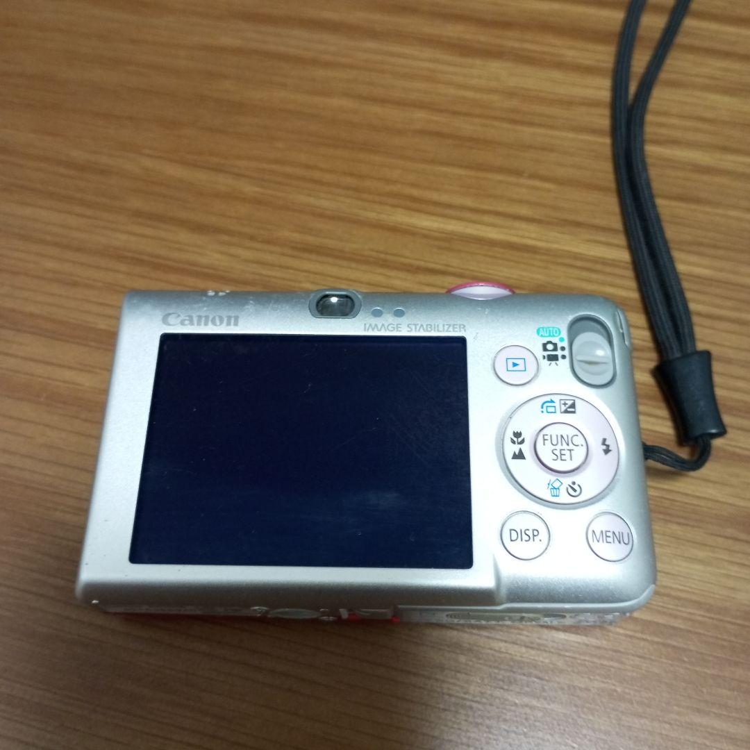 【ジャンク】デジカメCanon IXY DIGITAL 110 IS ピンク