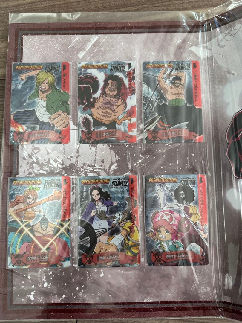 【新品未使用】ONE PIECE STAMPEDE 麦わらの一味メンバーver