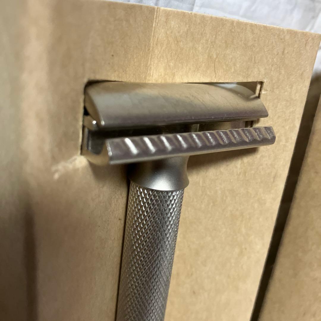 parkerT字カミソリメンズ両刃剃刀 マイルド深剃りもできる5段階の調整可能…