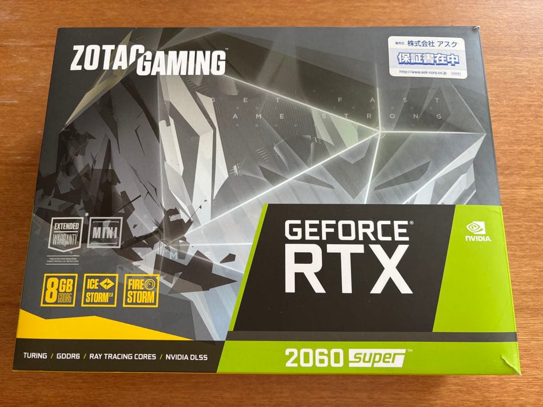 グラフィックボード・グラボ・ビデオカード ZOTAC GAMING GeForce RTX2060Super