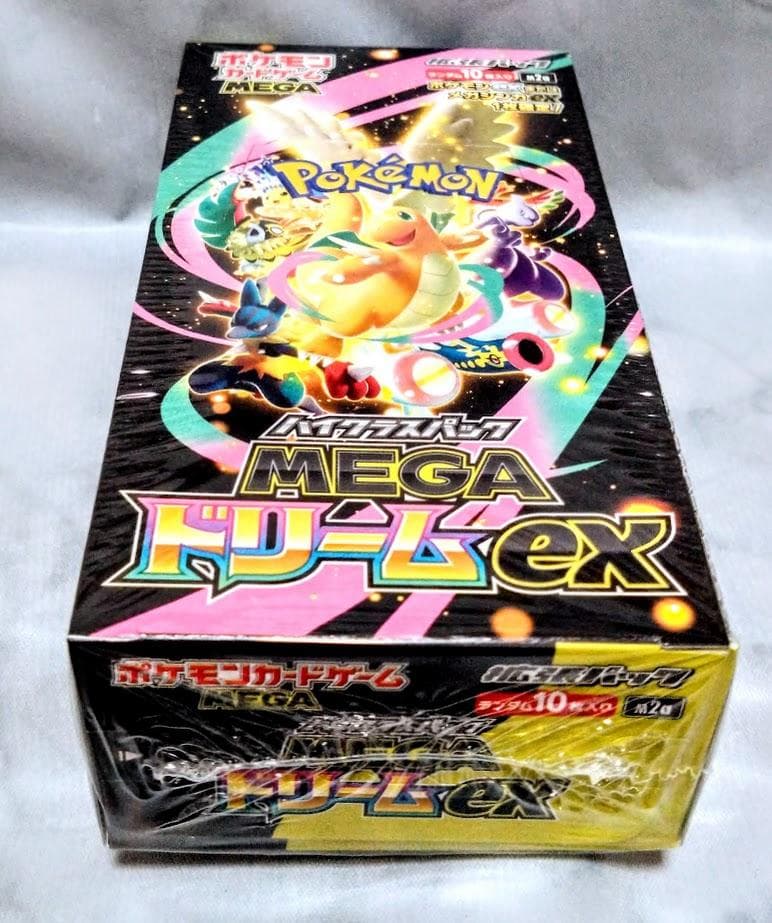 シュリンク付き MEGAドリームex 1BOX　ポケモンカード