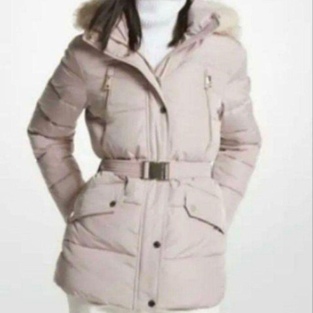 未使用ベルテッド フォーファー キルティング パファージャケット マイケルコース