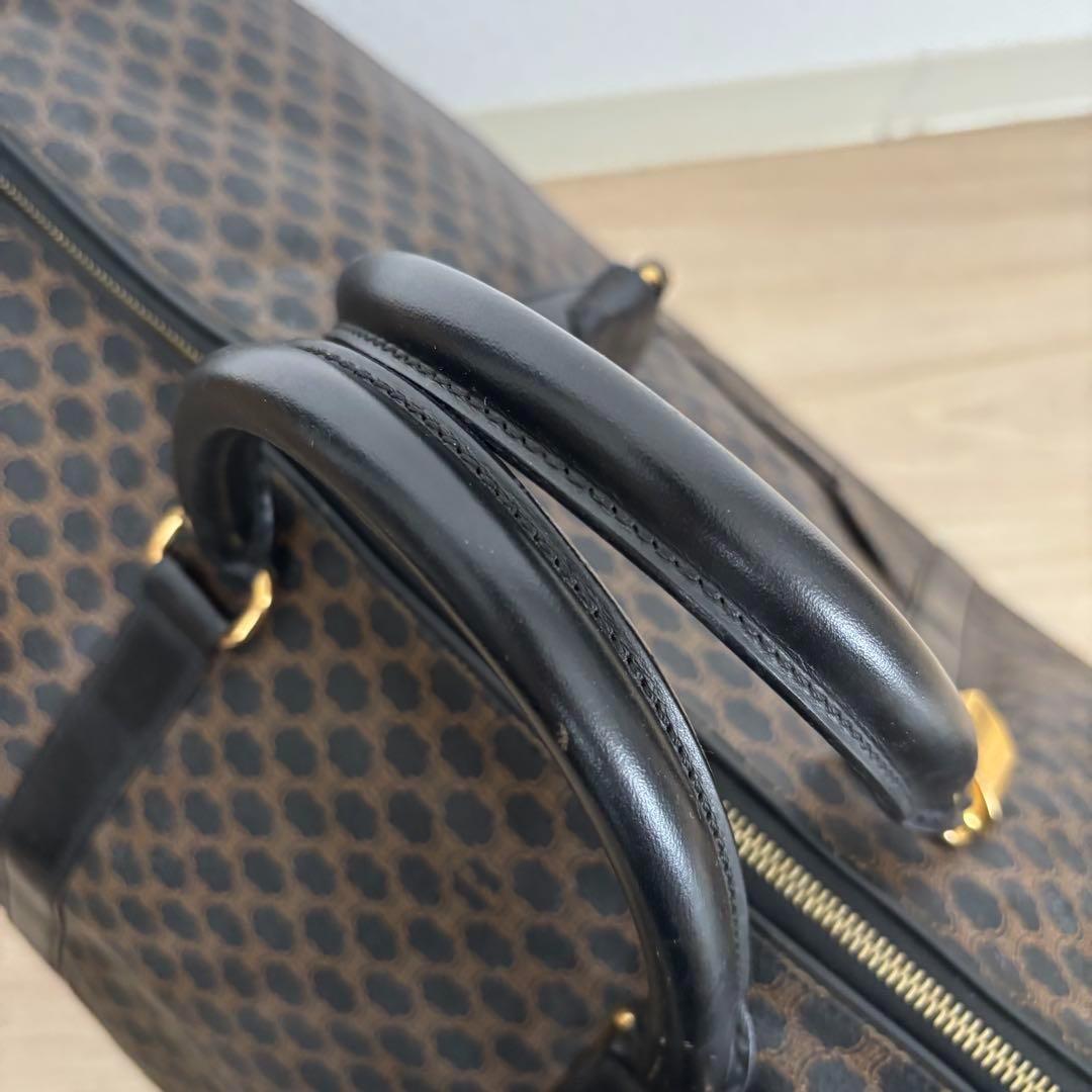 美品✨セリーヌ ボストンバッグ 黒マカダム PVCレザー y2k ヴィンテージ