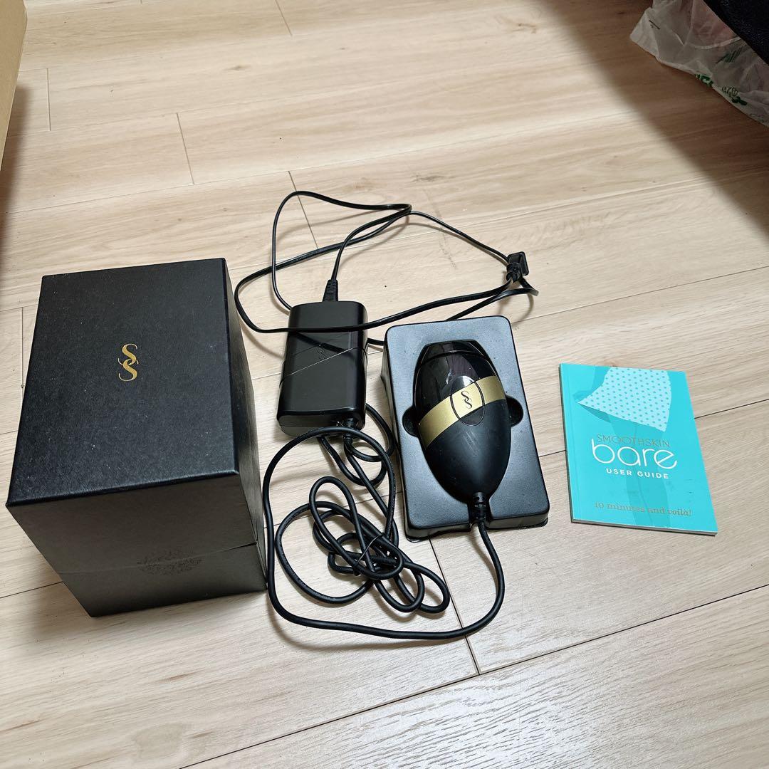 bare 脱毛器 ブラック ゴールド