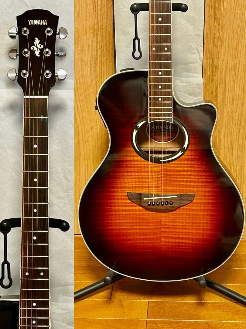 すぐ使える超美品 YAMAHA APX-500FMOVS クリーニング・整備済み