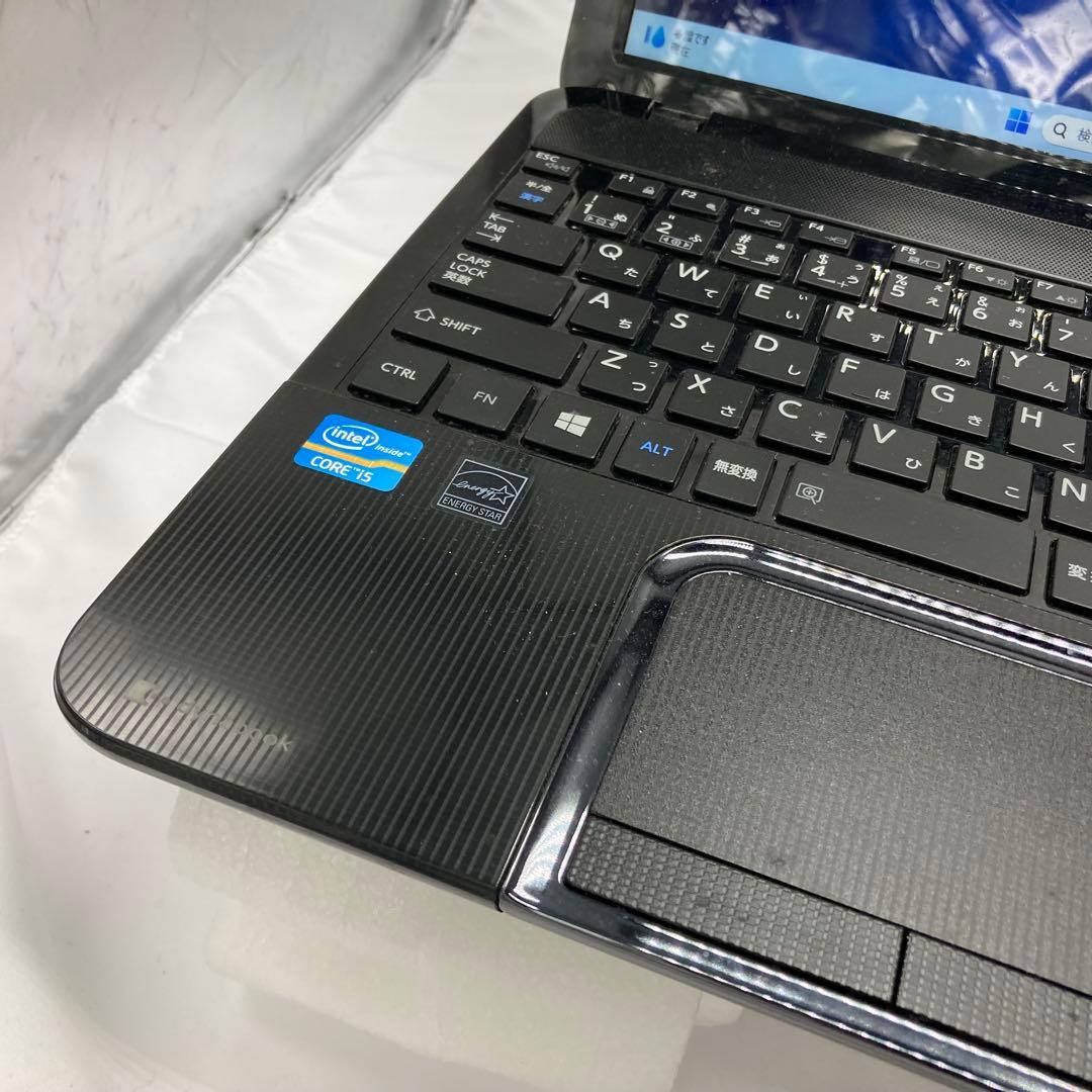 高性能ノートパソコン 大画面 バッテリー良好！ 東芝 オフィス 09