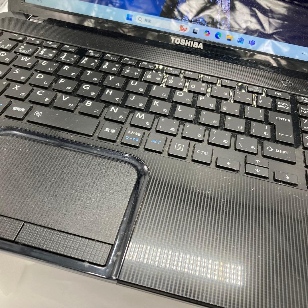 高性能ノートパソコン 大画面 バッテリー良好！ 東芝 オフィス 09