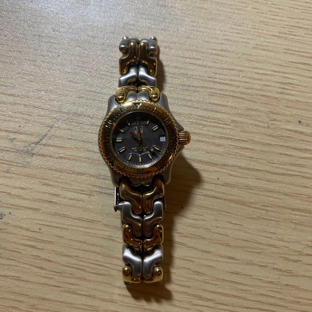 Tag Heuer シルバー/ゴールド クォーツ腕時計