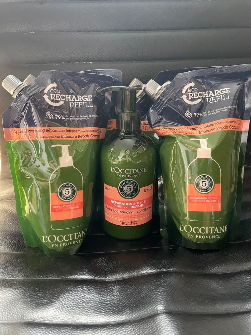 ロクシタン　リペアリングコンディショナー 本体１本+ リフィル500ml４本