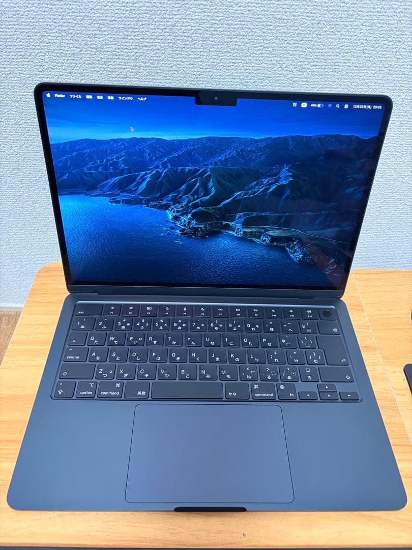 【美品】MacBook Air M3 256GB｜使用頻度少｜バッテリー100%