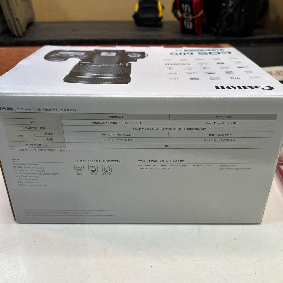 HRK03 Canon EOS 60D EFS 18-135mm 付属品あり