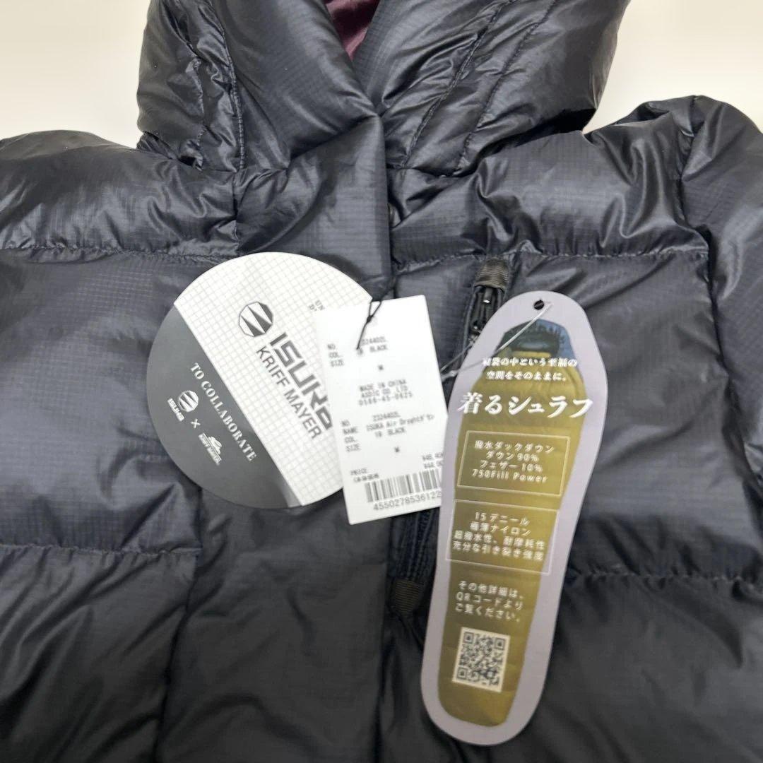 【新品・未使用】ISUKA × クリフメイヤーコラボ ダウンジャケット ブラック