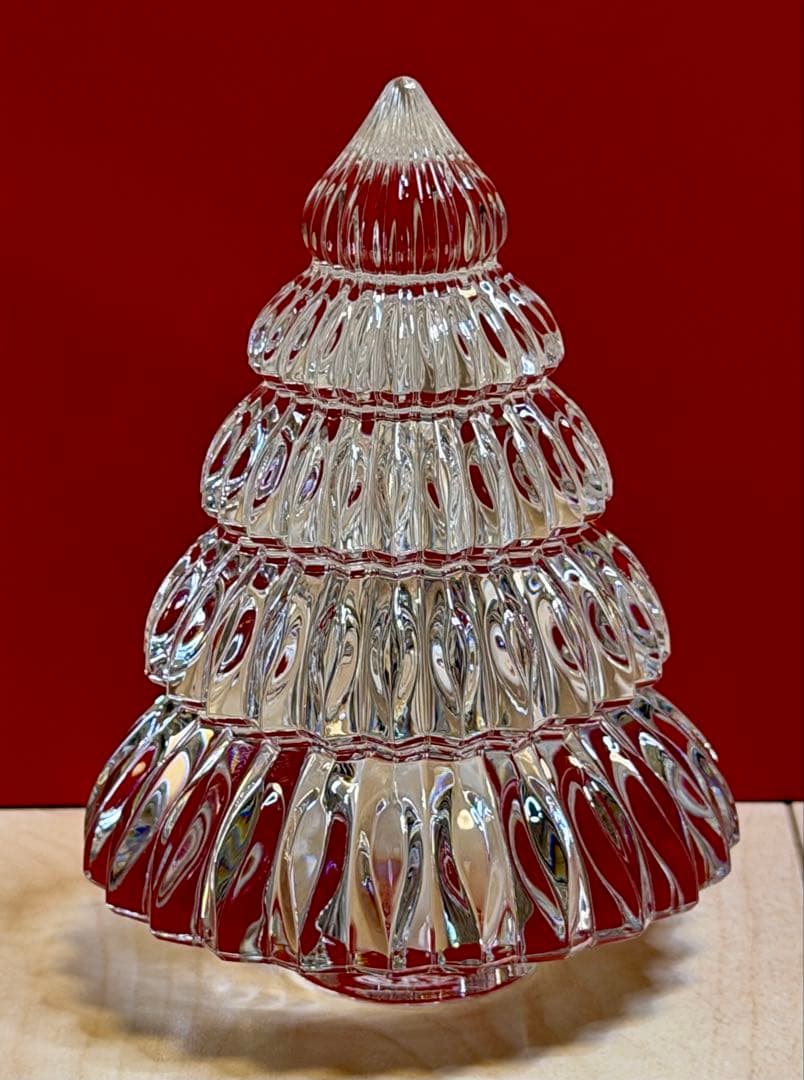 週末お値下げ【新品・未使用】バカラ クリスマスツリー エンチャンティング クリア