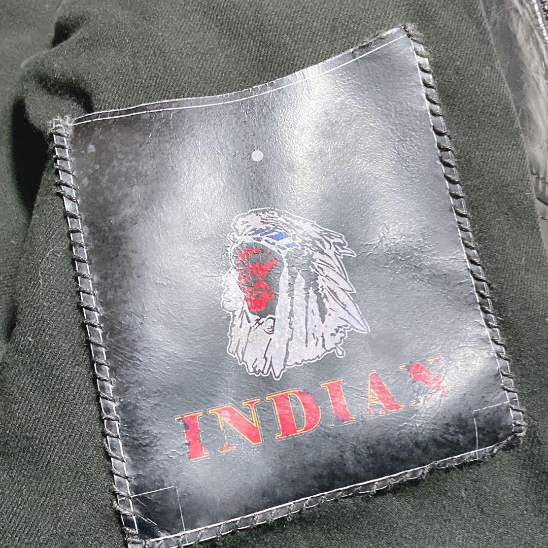 希少⭐️schott ショット　ホースハイド　馬革　インディアン　USA 40