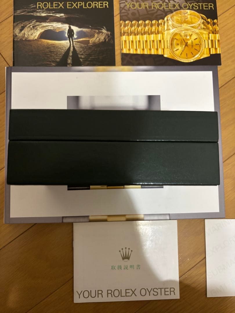 ROLEXロレックス　空箱　価格表（2017ー2018）