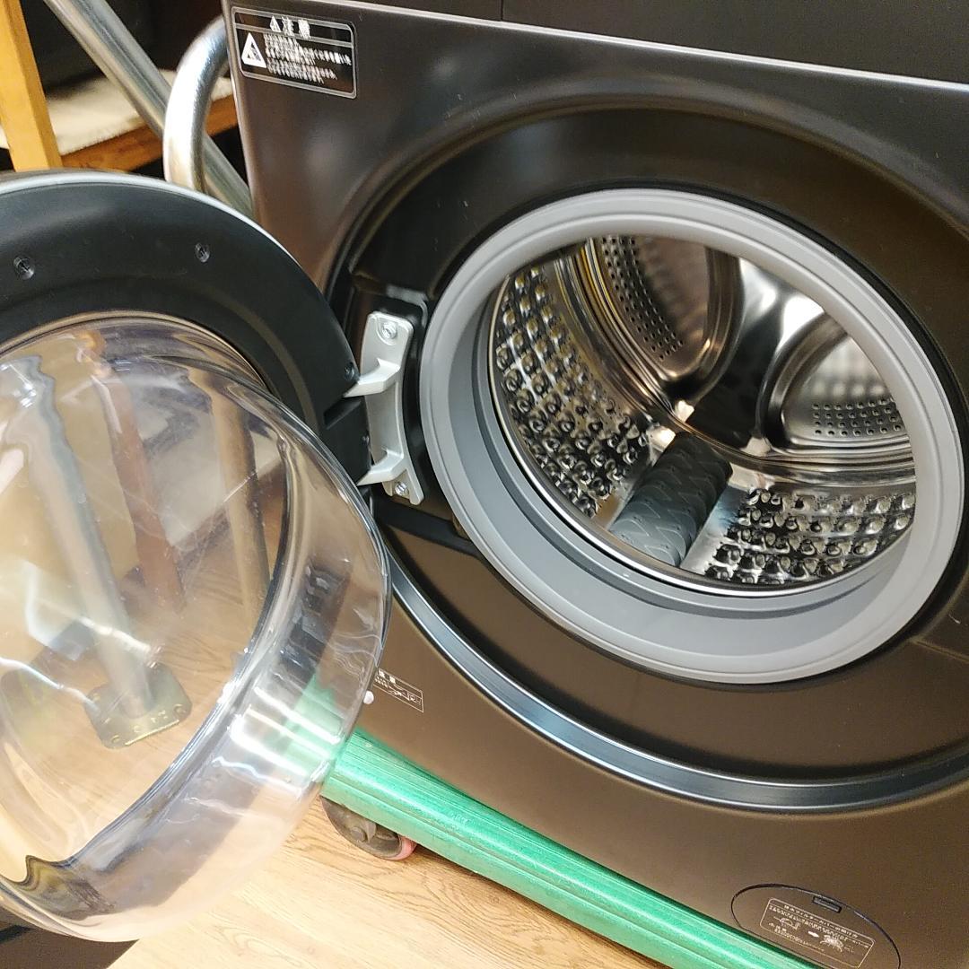 12M2006 2025年ニトリ10kgドラム式 洗濯乾燥機ND100KL1BK