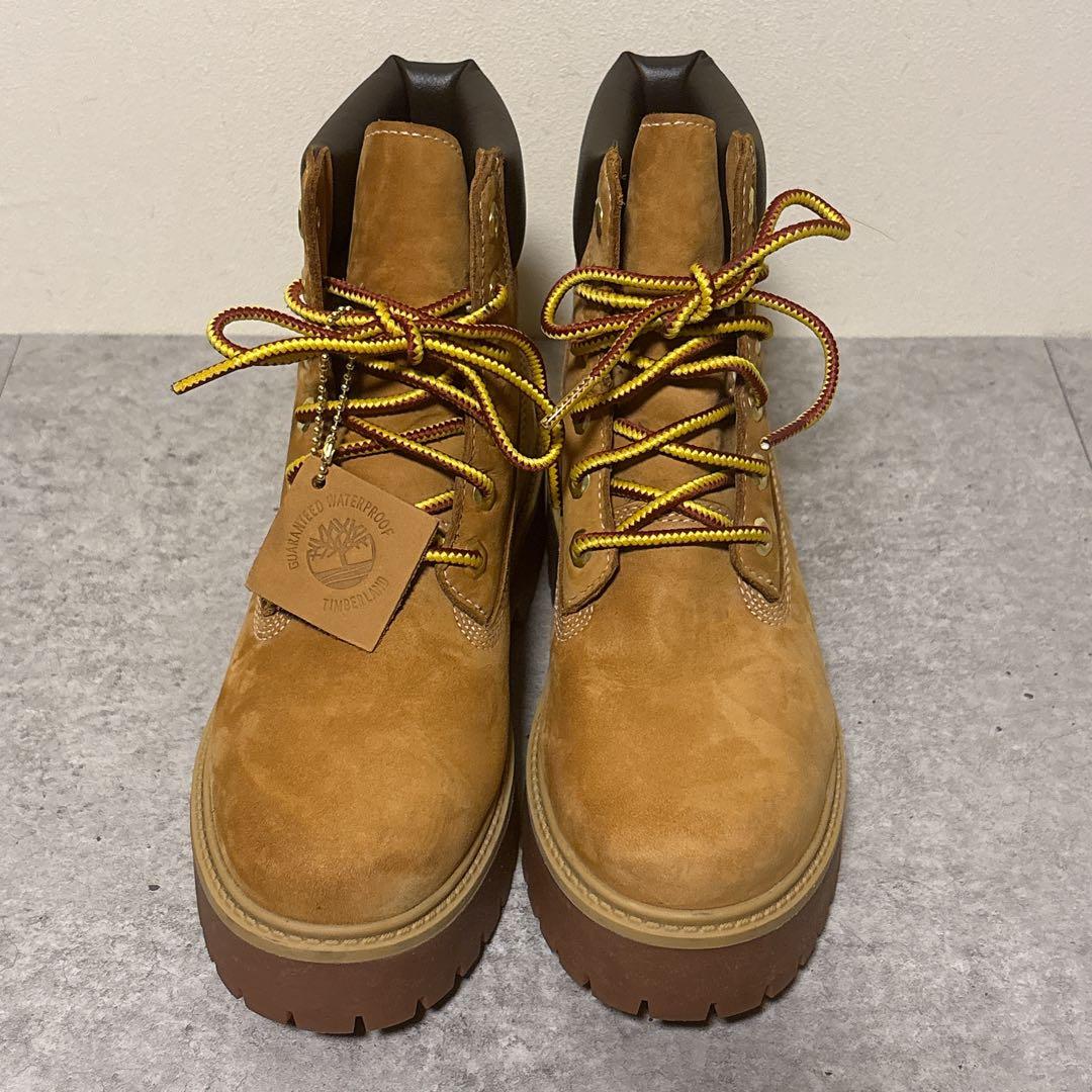 美品✨Timberland ブーツ 6インチ プレミアム プラットフォーム 厚底