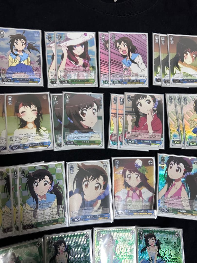 ヴァイス ニセコイ フルホイル デッキ サイン