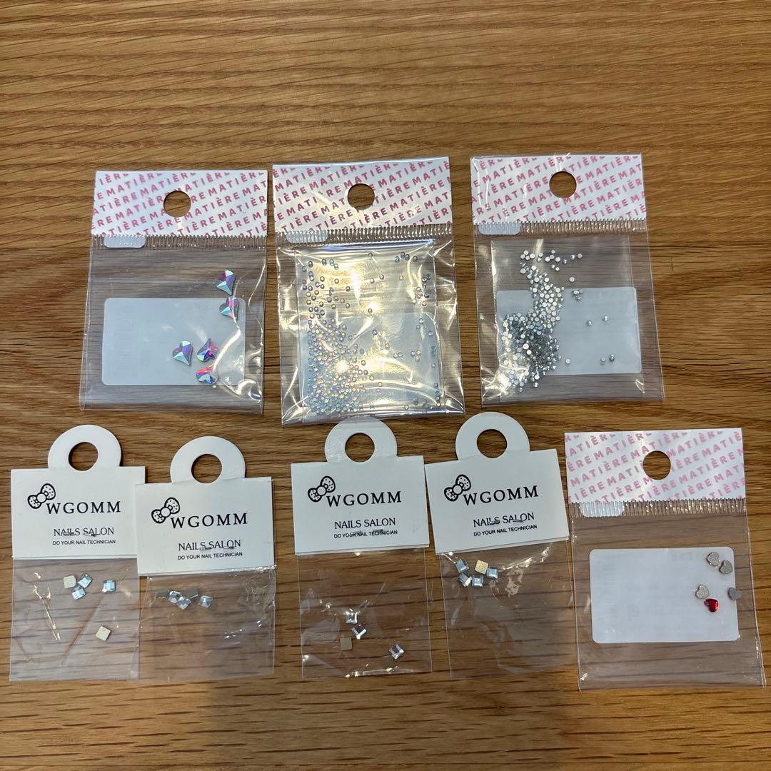 Qちゃん様 ネイルパーツ①〜⑦ まとめ売り