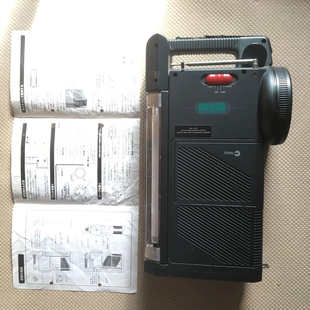 ASCO カセットプレーヤー レトロ Vintage