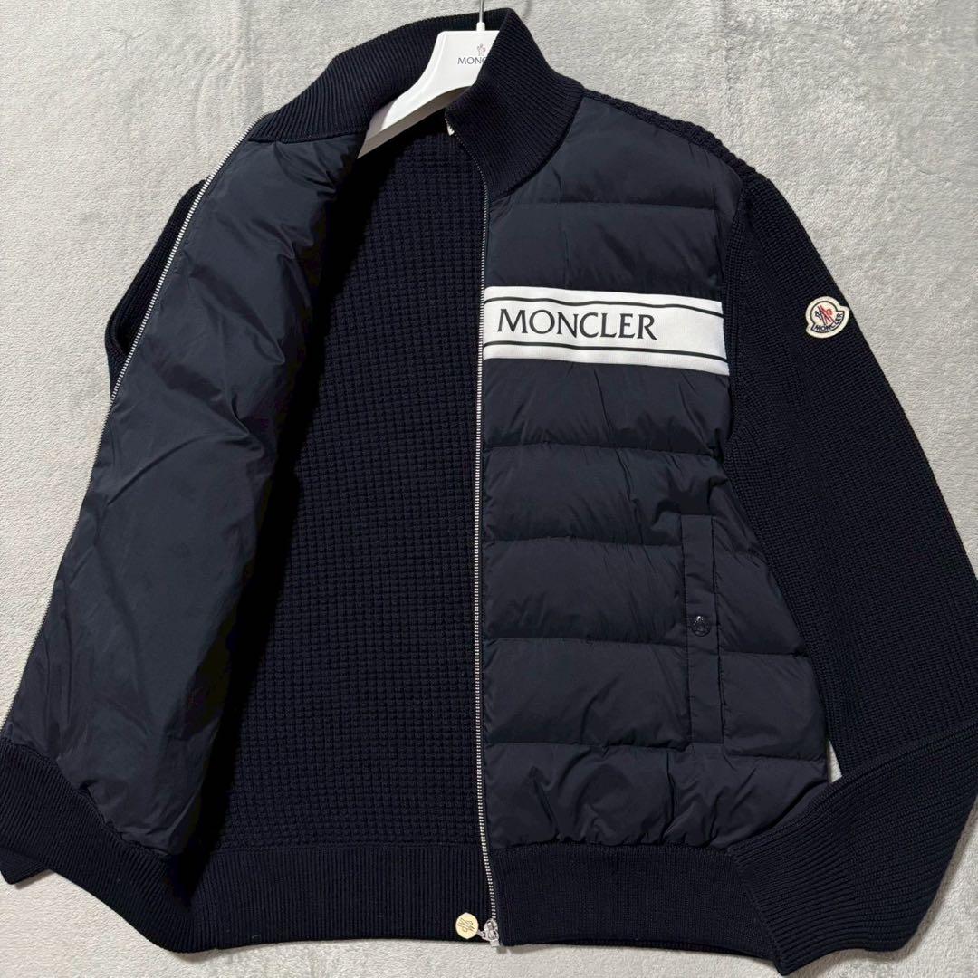 MONCLER モンクレール ハイブリッドダウン カーディガン 22年製 XL