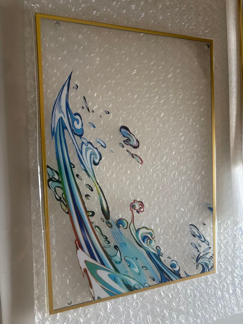 さ**様 鬼滅の刃 WEBSHOPくじA賞 ビッグレイヤードアクリルパネル 冨岡