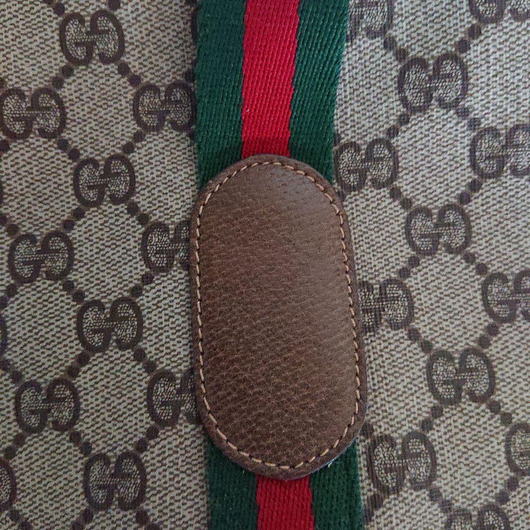 Gucci オールドグッチ モノグラム シェリーライン GG柄ボストンバッグ