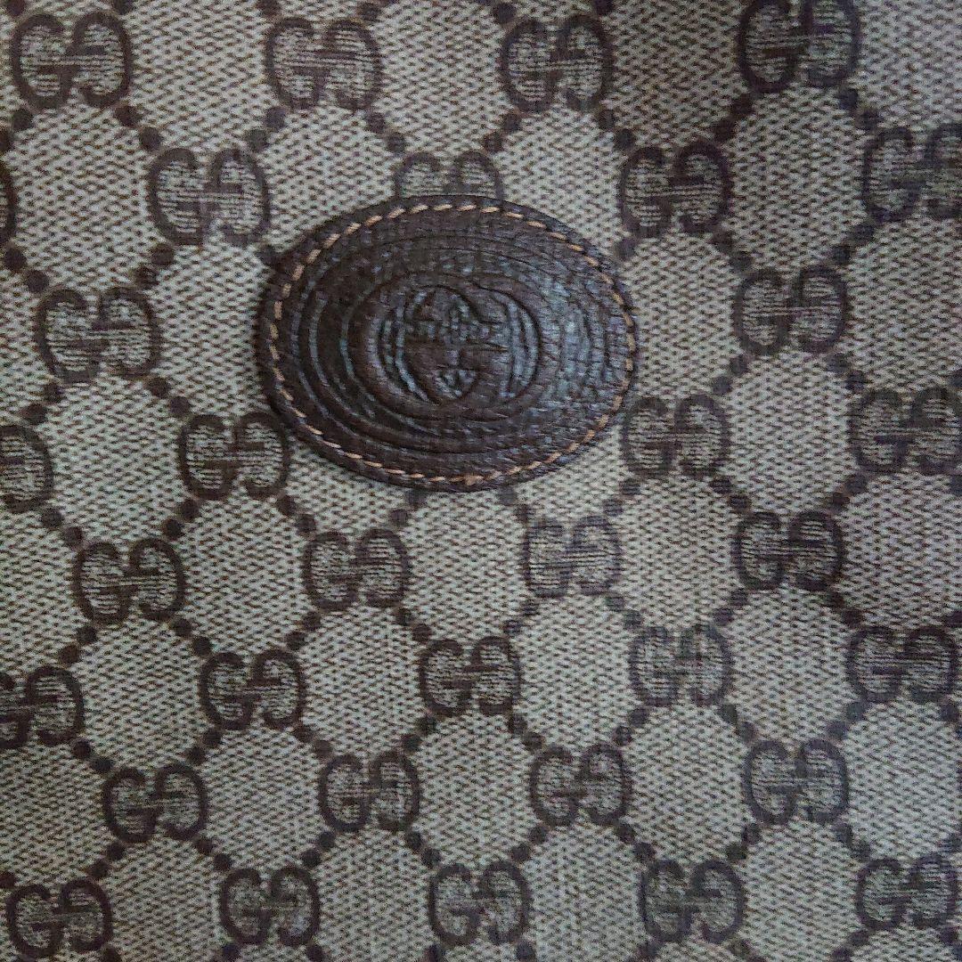 Gucci オールドグッチ モノグラム シェリーライン GG柄ボストンバッグ