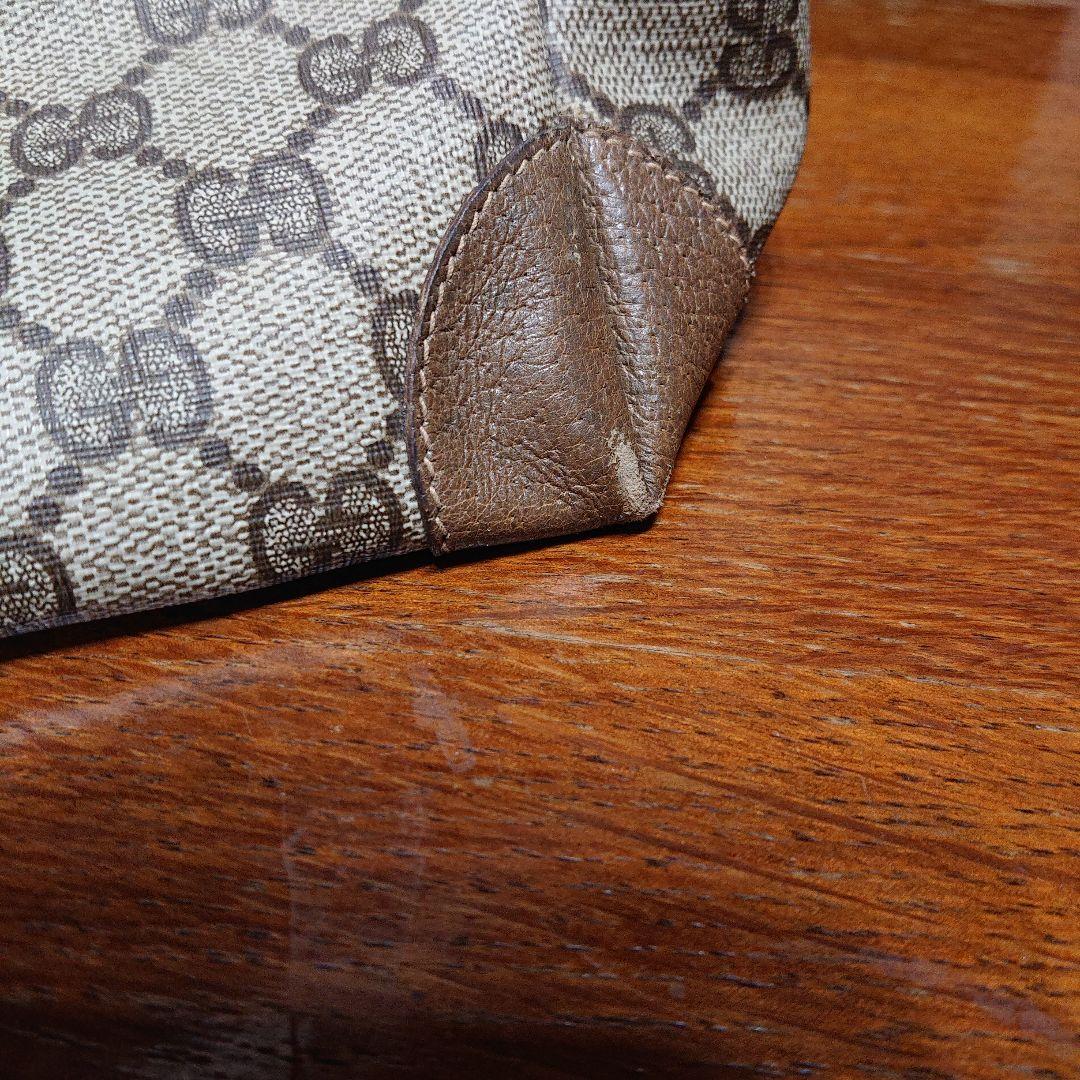 Gucci オールドグッチ モノグラム シェリーライン GG柄ボストンバッグ