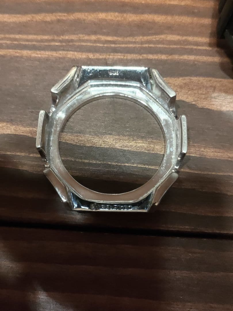 GA-2100-1AJF silver925 純銀 スターリングシルバー ベゼル