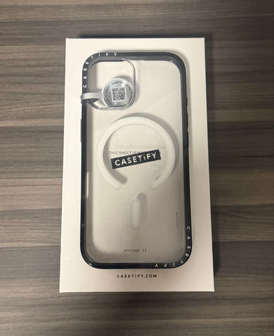 iPhone 17 Pro CASETiFY ケースティファイケース ブラック