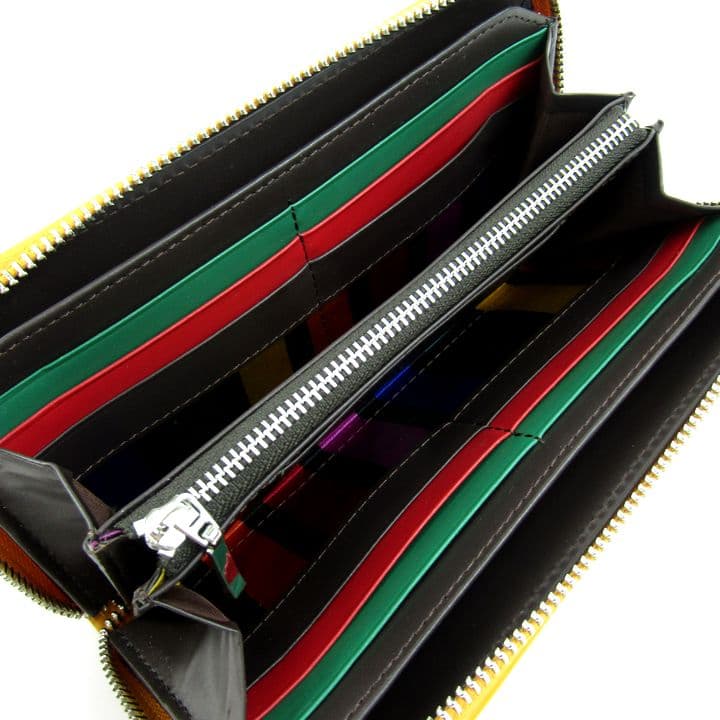 カステルバジャック 長財布 ラウンドファスナー 小銭入れあり ウォレット