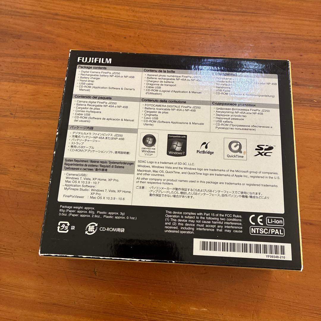 FUJIFILM FINEPIX JZ250 コンパクトデジタルカメラ