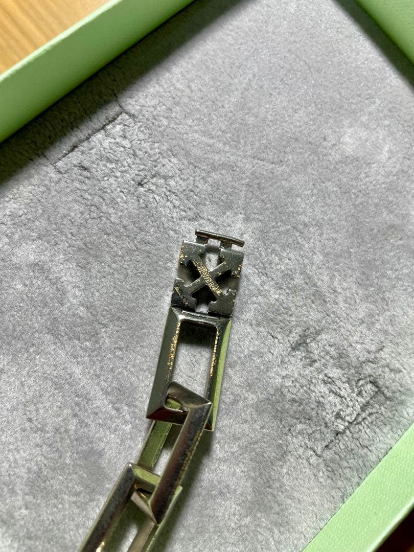 off-White ブレスレット　シルバー